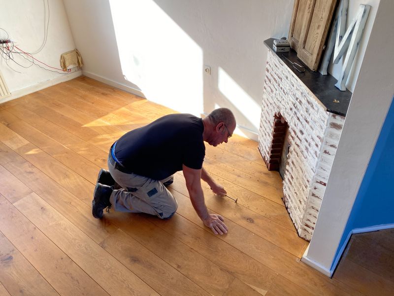 Flooded Hardwood Floor Repair