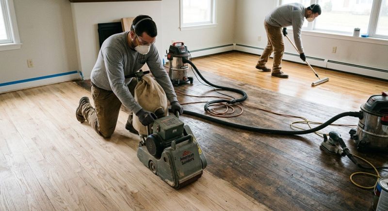 Bamboo Floor Refinishing in Overland Park, KS