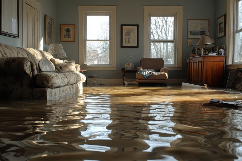 Flooded Hardwood Floor Repair