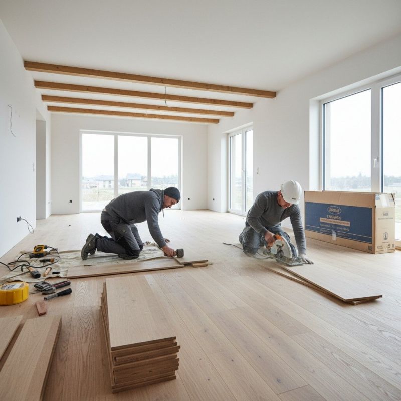 How To Prepare Your Home For Hardwood Floor Installation When Materials Are Provided