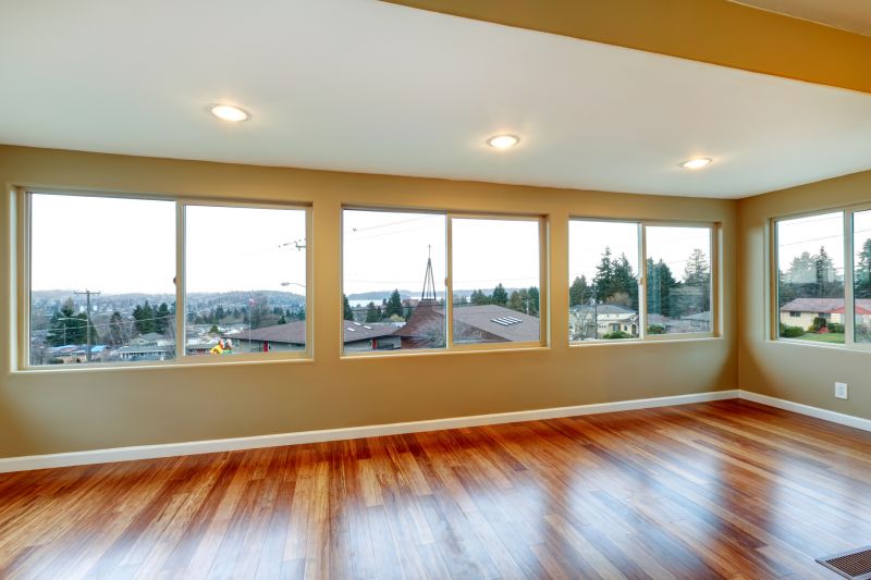 Modern Hardwood Living Room